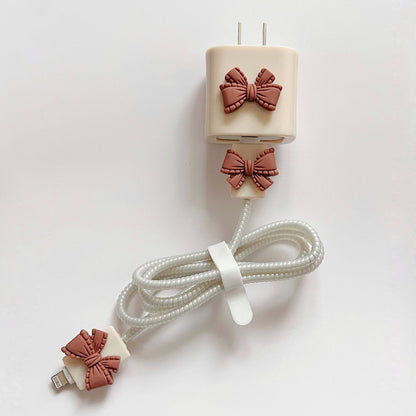 Cute charger protector