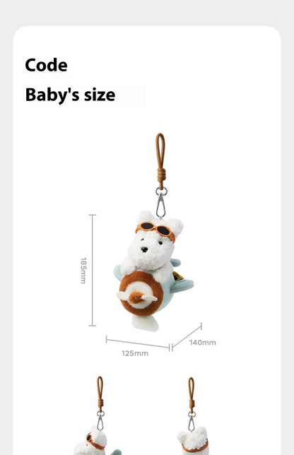 Cute Puppy Keychain