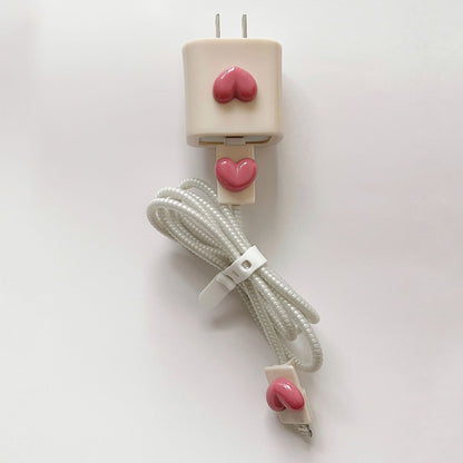 Cute charger protector