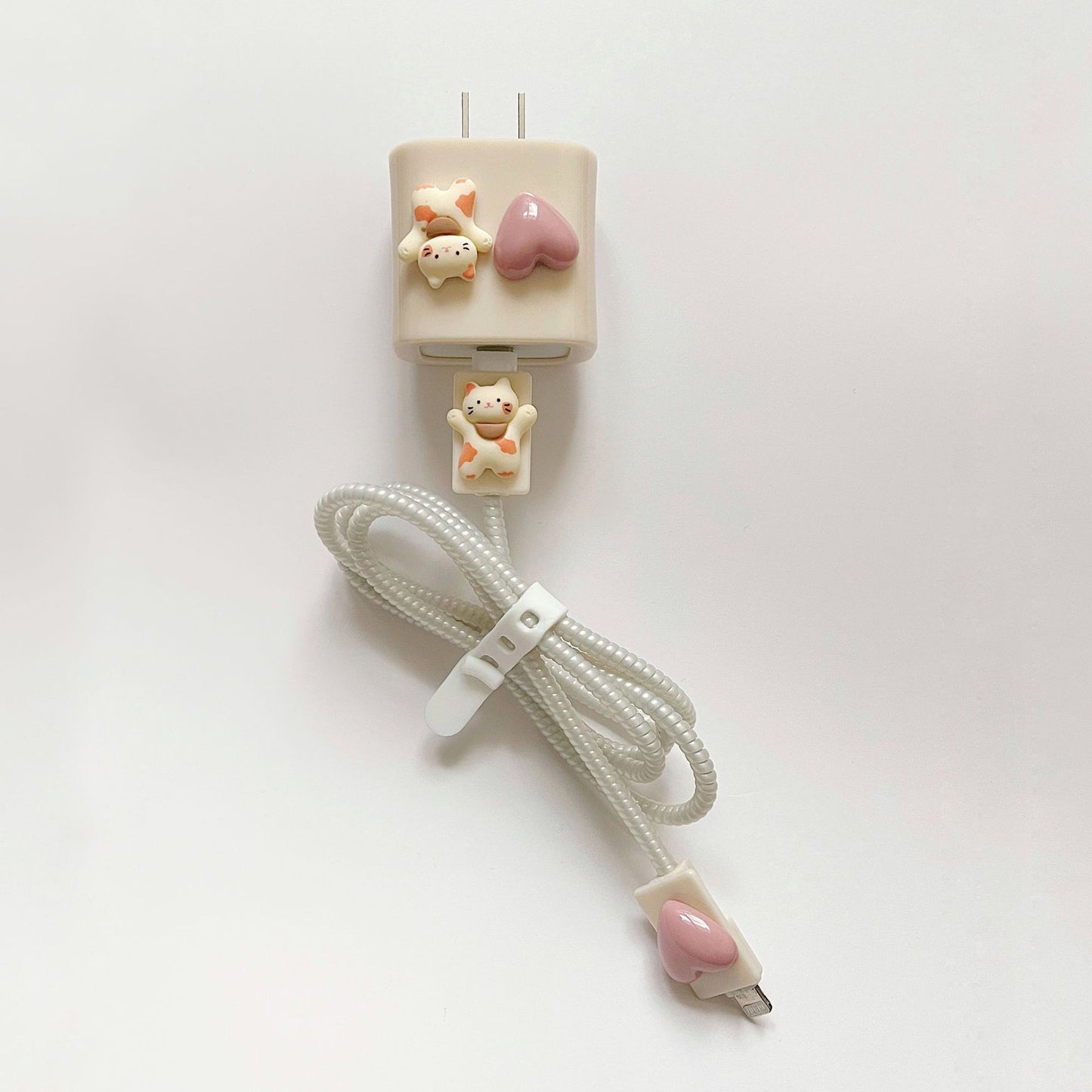 Cute charger protector