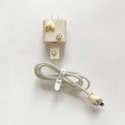 Cute charger protector